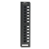 Panduit® NK6PPG12WY NetKey Category 6 Wall Mounted 12-Port Punchdown Patch Panel